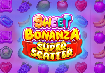 Игровой автомат Sweet Bonanza Super Scatter в казино Вулкан Гранд
